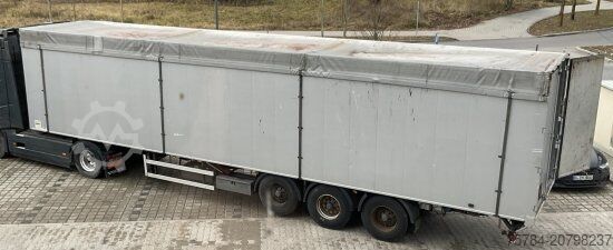 Auflieger mit Walkingfloor KNAPEN SCHUBBODEN 92QM, CARGOFLOOR, LIFT-LENK, FUNK, BPW, TÜV NEU