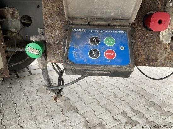 Auflieger mit Walkingfloor KNAPEN SCHUBBODEN 92QM, CARGOFLOOR, LIFT-LENK, FUNK, BPW, TÜV NEU