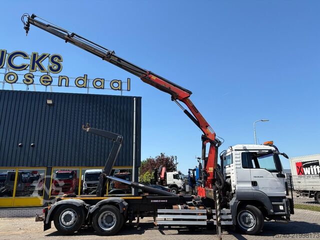 Hook arm system MAN TGS 26.320 + 6x4 FRONT TRACTION + STEERING/LIFT...