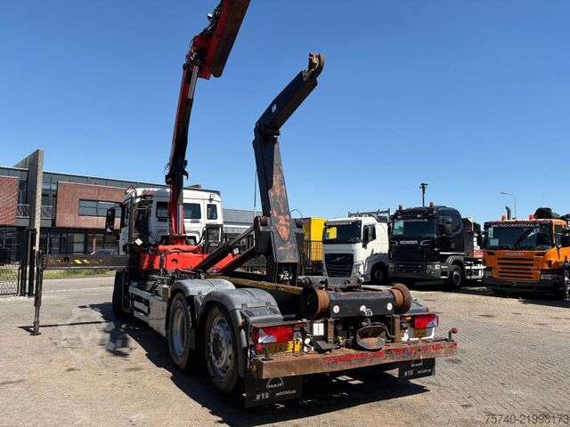 Hook arm system MAN TGS 26.320 + 6x4 FRONT TRACTION + STEERING/LIFT...