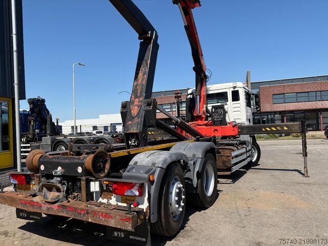 Hook arm system MAN TGS 26.320 + 6x4 FRONT TRACTION + STEERING/LIFT...