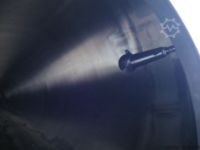 Vertical process tank for mayonnaise LEUSHUIS 3500L