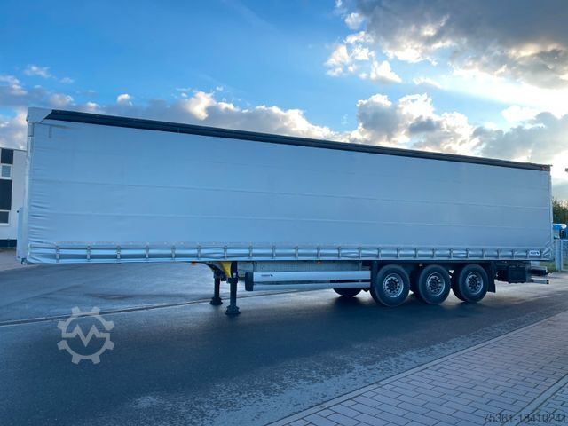 Auflieger mit Pritsche & Plane SCHMITZ CARGOBULL SCS, XL + Getränke + DC