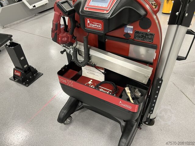 Paletten-Umreifungsmaschine mit Rahmen ErgoPack 726X X-Pert Pallet Strapping Machine with Gate