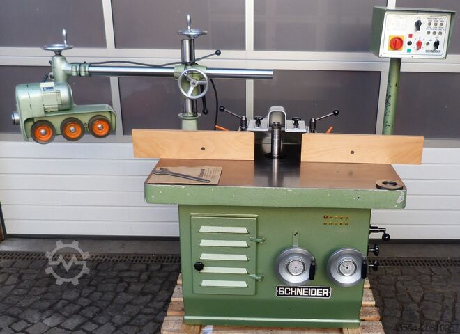 Schwenkfräse Schwenkspindelfräse Fräse SCHNEIDER mit Lieferung nach D und in EU Typ SH 1/2 m Vorschub HOLZ HER