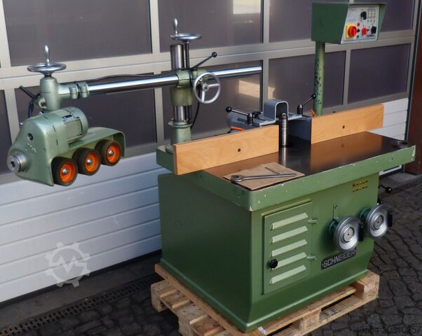 Schwenkfräse Schwenkspindelfräse Fräse SCHNEIDER mit Lieferung nach D und in EU Typ SH 1/2 m Vorschub HOLZ HER