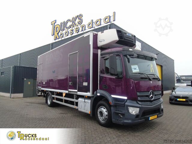 Kühl-/Tiefkühltransport Mercedes-Benz Antos 1924 + euro 6 + CARRIER 1150 + LIFT