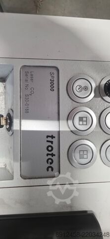 Laser cutting machine Trotec SP3000 400 Watt CO2