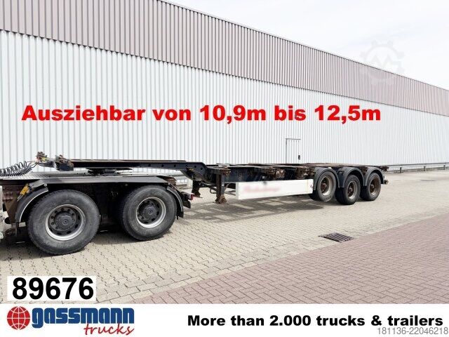 Swap body semitrailer Krone SD Container-Chassi, 20/2x20/30/40 Fuß