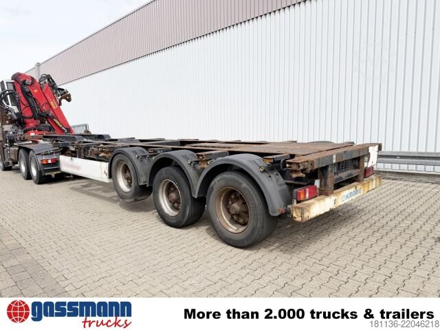 Swap body semitrailer Krone SD Container-Chassi, 20/2x20/30/40 Fuß