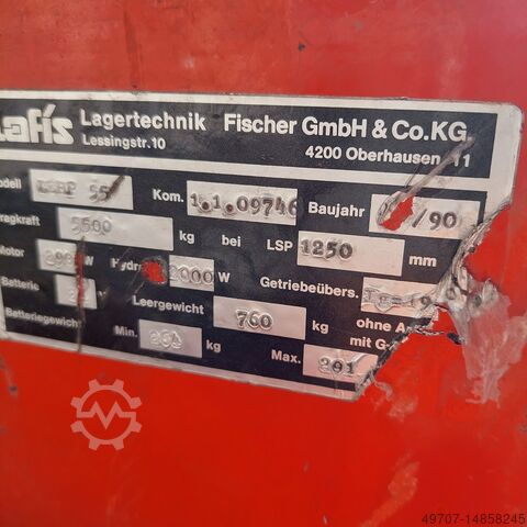 Lafis LEH 55 electric pallet truck 5500 LAFIS LEH 55 5500kg