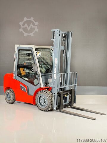 Diesel front loader Heli CPCD35-G3- Diesel - 3,5t 4m Hub -Kabine - Garantie