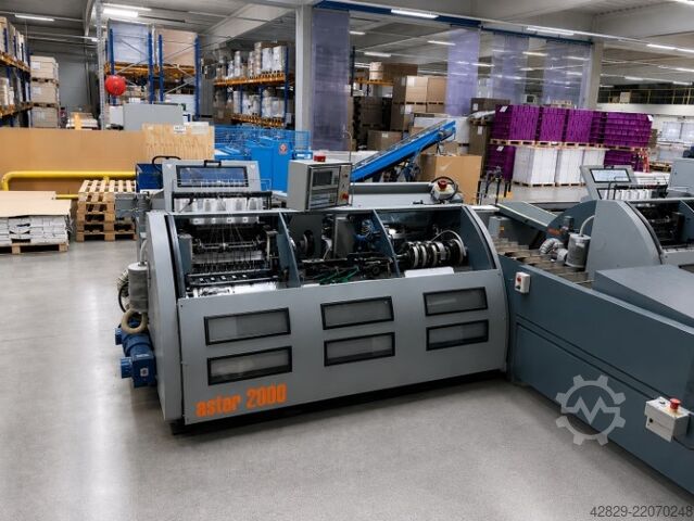 Book binding machine Meccanotecnica Multiplex SA
