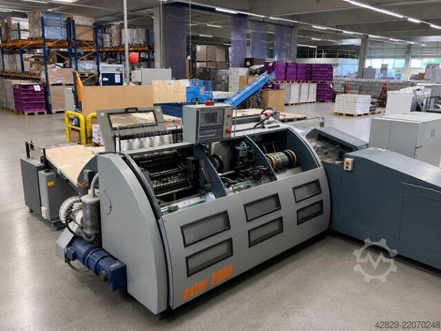 Book binding machine Meccanotecnica Multiplex SA