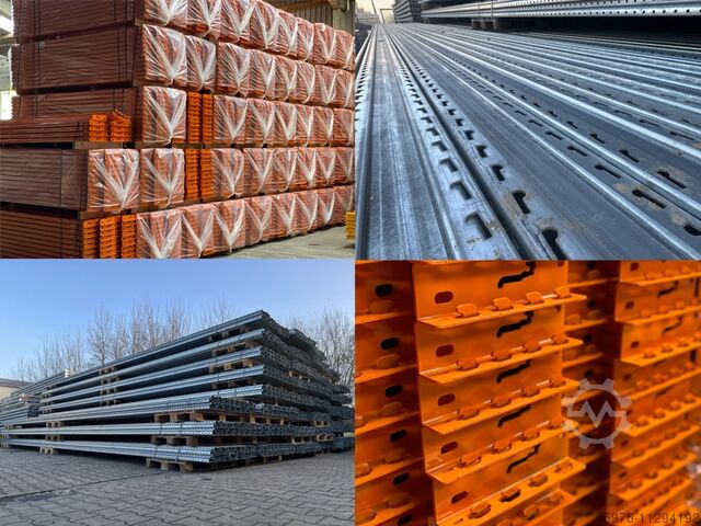 Palettenregal Hochregal Regal Stow Pal Rack NS/ 17,18 lfm/ Ständer: 9.650 x 800 mm/ Traverse: 2.700 mm