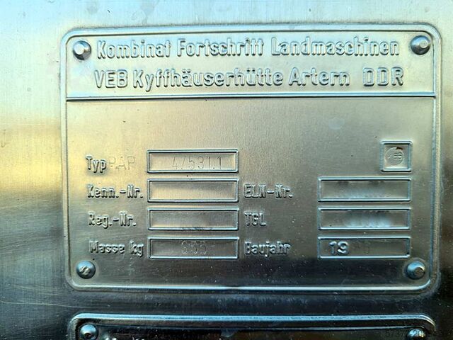 Plate Heat Exchanger Kyffhäuserhütte PAP 4/531.1