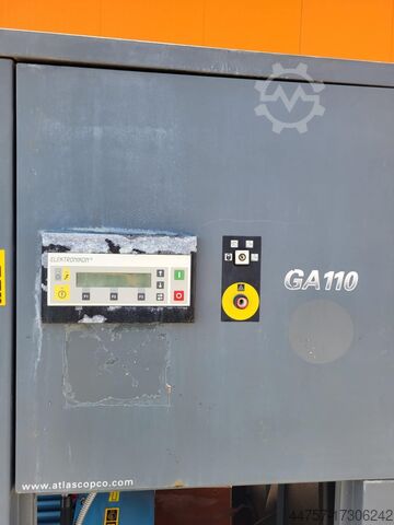 Screw air compressor ATLAS COPCO GA110 