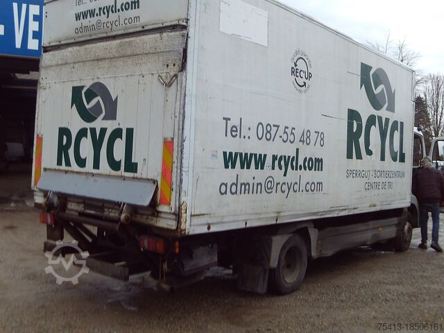 Box truck Mercedes-Benz atego 815 koffer+laadbrug