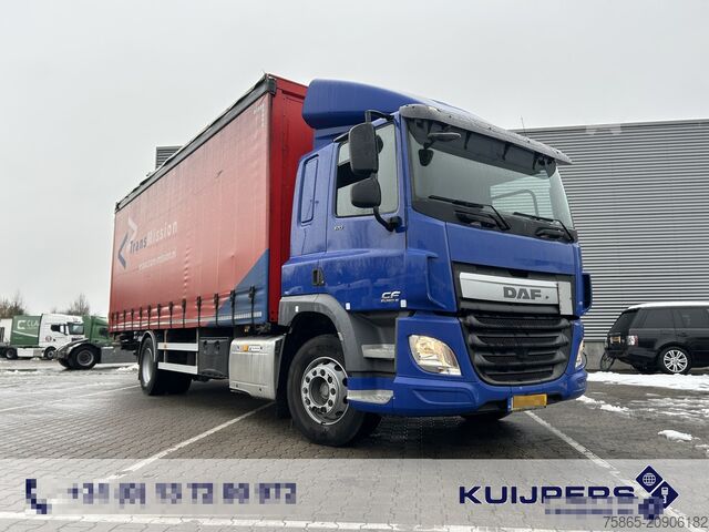 Curtain sided DAF CF 370 FA / 802 dkm / Curtainside / Loadlift / ...