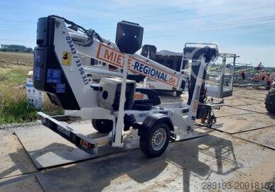 Trailer with working platform Dino 135 T