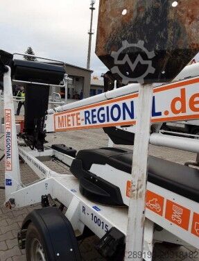 Trailer with working platform Dino 135 T