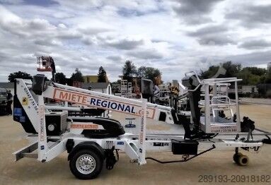 Trailer with working platform Dino 135 T