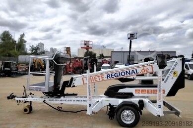 Trailer with working platform Dino 135 T