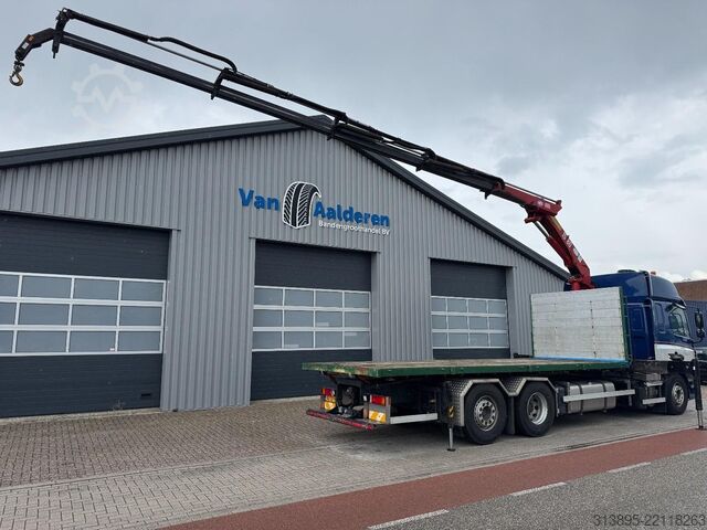 Roll-off container NCH NCH Open Flat, Hardhouten Vloer