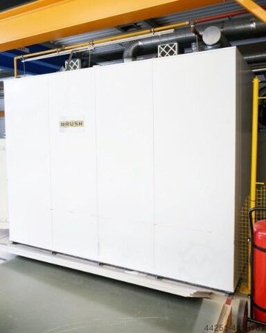 Gas poeder wall chamber furnace kiln Glasbeek Finish 250°C