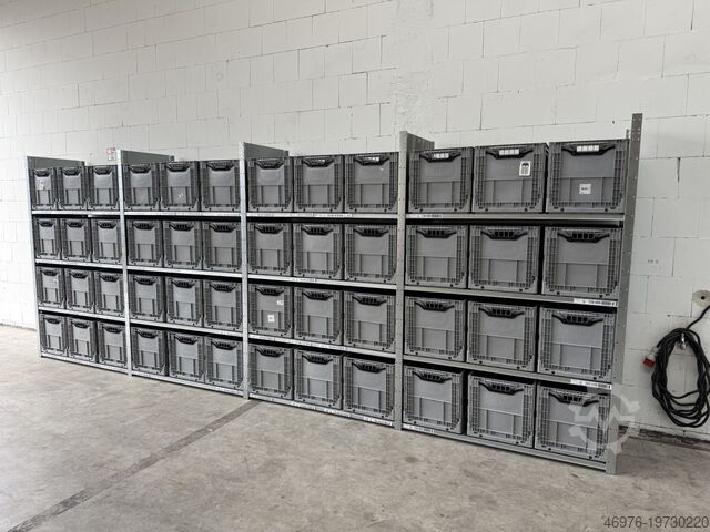 2,000 x 610 mm / 4 levels / 5.27 linear meters. Dexion HI280 Kistenregal Kommissionierregal Regal