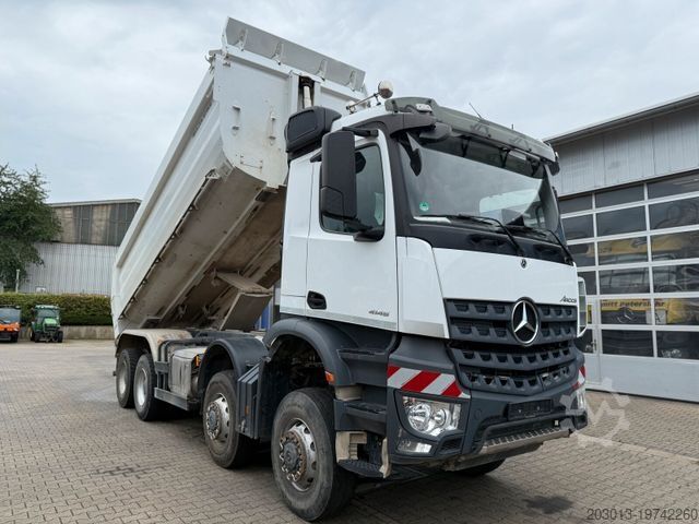 Kipper LKW MERCEDES-BENZ AROCS 4145 8x8 Meiller Muldenkipper