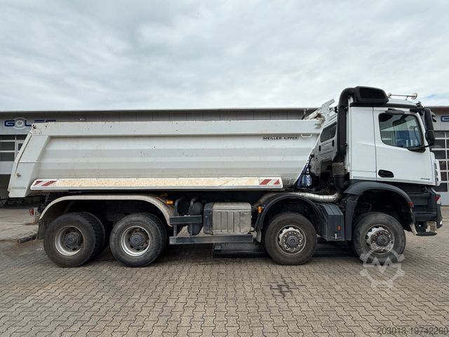 Kipper LKW MERCEDES-BENZ AROCS 4145 8x8 Meiller Muldenkipper