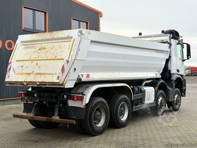 Kipper LKW MERCEDES-BENZ AROCS 4145 8x8 Meiller Muldenkipper