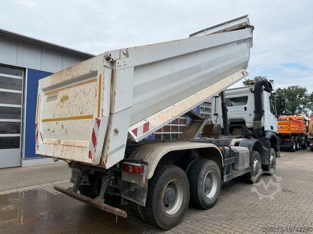 Kipper LKW MERCEDES-BENZ AROCS 4145 8x8 Meiller Muldenkipper