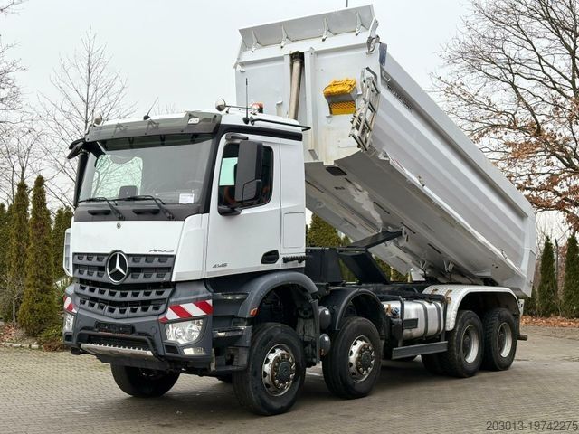 Kipper LKW MERCEDES-BENZ AROCS 4145 8x8 Meiller Muldenkipper