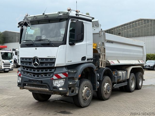 Kipper LKW MERCEDES-BENZ AROCS 4145 8x8 Meiller Muldenkipper