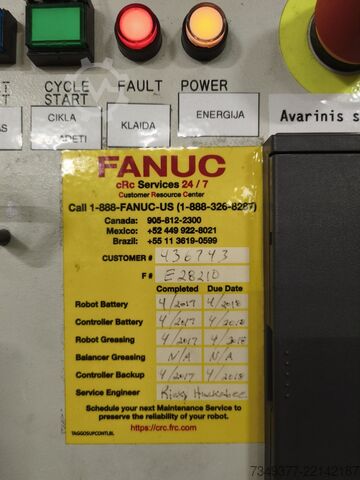 Industrial robot FANUC M-410iB 160