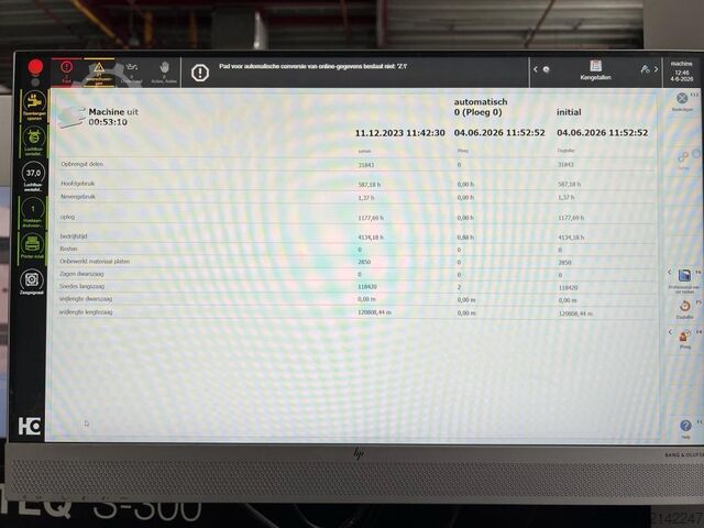 Edgebander HOMAG SAWTEQ S-300, CNC