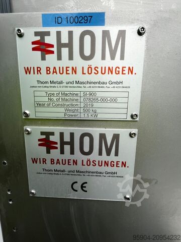 Schlauchbeutelmaschine Thom Spout Inserting Machine for Pre-Mad SI-900