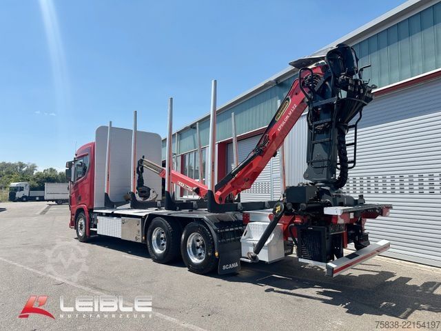 Truck mounted crane SCANIA R 580 6x4 V8*Palfinger EPSILON M12Z*Exte*