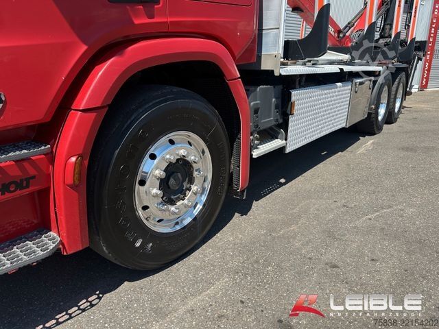 Logging truck SCANIA R 580 6x4 V8*Palfinger EPSILON M12Z*Exte*