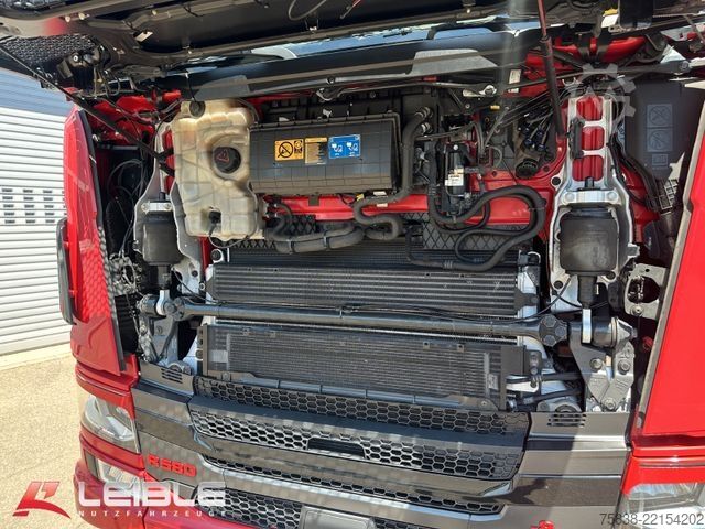 Logging truck SCANIA R 580 6x4 V8*Palfinger EPSILON M12Z*Exte*