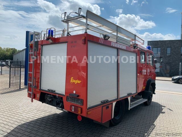 Box truck MERCEDES-BENZ 917 AF / 4x4 /AHK / TOP ZUSTAND