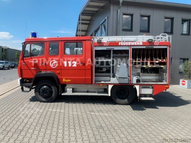 Box truck MERCEDES-BENZ 917 AF / 4x4 /AHK / TOP ZUSTAND