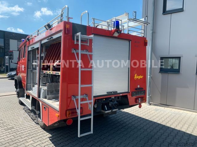 Box truck MERCEDES-BENZ 917 AF / 4x4 /AHK / TOP ZUSTAND
