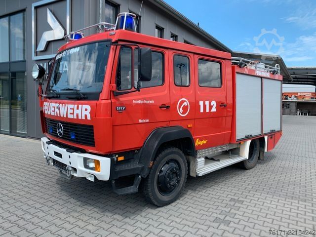 Box van MERCEDES-BENZ 917 AF 4x4 AHK Top Zustand