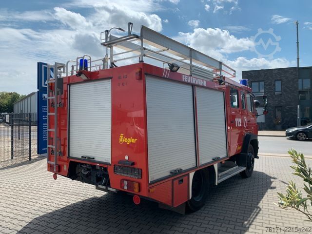 Box van MERCEDES-BENZ 917 AF 4x4 AHK Top Zustand