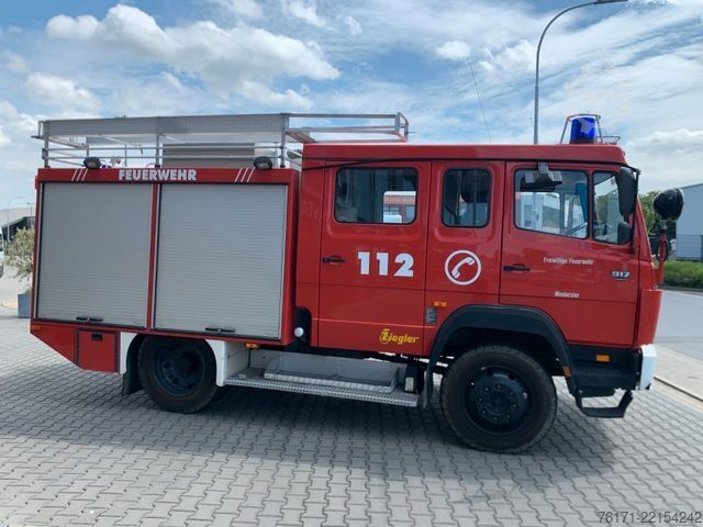 Box van MERCEDES-BENZ 917 AF 4x4 AHK Top Zustand