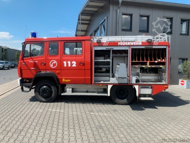 Box van MERCEDES-BENZ 917 AF 4x4 AHK Top Zustand