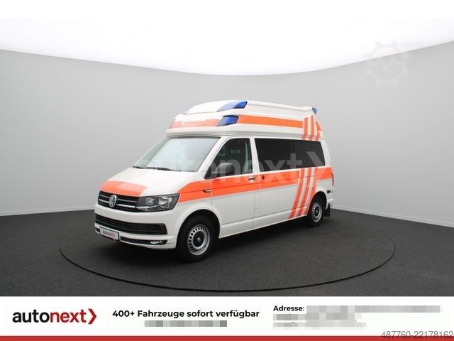 Feuerwehrfahrzeug VOLKSWAGEN T6 Transporter *RTW/KTW* Hoch+Lang *TOP ZUSTAND*